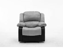 Load image into Gallery viewer, Lazy Boy Chair - Black & grey 90 x 90 cm - AD17