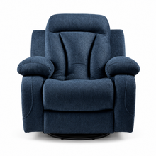 Load image into Gallery viewer, Navy Blue Retreat recliner – front