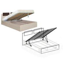 Load image into Gallery viewer, سرير سحارة ميكانيزم - مقاسات متعددة - ألوان متعددة AD 035
