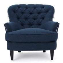 Load image into Gallery viewer, Christopher Night Chair - Dark Blue AD012
