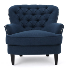 Load image into Gallery viewer, Christopher Night Chair - Dark Blue AD012