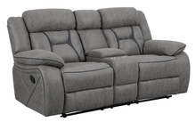Load image into Gallery viewer, Grey Jack Double Sofa Recliner - AD08 كنبة ريكلاينر
