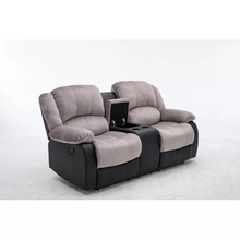 Load image into Gallery viewer, Double Sofa Recliner with console - AD18 كنبة ريكلاينر