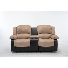 Load image into Gallery viewer, Double Sofa Recliner with console - AD15 كنبة ريكلاينر
