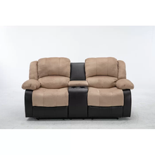 Load image into Gallery viewer, Double Sofa Recliner with console - AD15 كنبة ريكلاينر