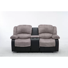Load image into Gallery viewer, Double Sofa Recliner with console - AD18 كنبة ريكلاينر