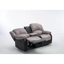 Load image into Gallery viewer, Double Sofa Recliner with console - AD18 كنبة ريكلاينر