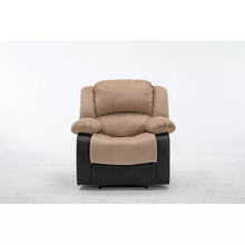 Load image into Gallery viewer, Lazy Boy Chair - Black &amp; Beige 90 x 90 cm - AD16
