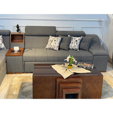 Load image into Gallery viewer, Sofa bed with pouf 200 x 340 cm
