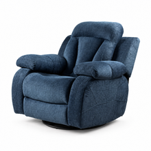Load image into Gallery viewer, Navy Blue Retreat recliner – opposite angle
