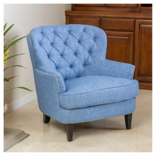 Load image into Gallery viewer, Christopher Night Chair - Blue AD013
