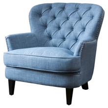 Load image into Gallery viewer, Christopher Night Chair - Blue AD013
