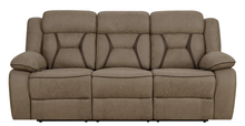 Load image into Gallery viewer, Brown Jack Triple Sofa Recliner - AD11 كنبة ريكلاينر
