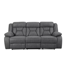 Load image into Gallery viewer, Grey Jack Triple Sofa Recliner - AD10 كنبة ريكلاينر
