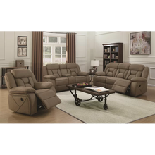 Load image into Gallery viewer, Brown Jack Triple Sofa Recliner - AD11 كنبة ريكلاينر
